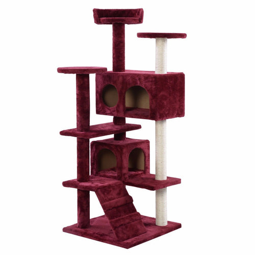 Cat Tree Tower Condo Super Furniture Scratch Post built for the KING/QUEEN Feline