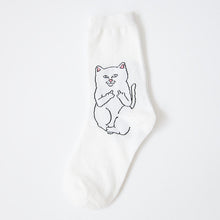 Casual Cartoon Hip Cat Socks (Breathable CoolMax Socks)