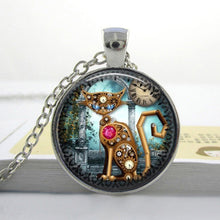 "Mechanical Kitty" Necklace / Pendant