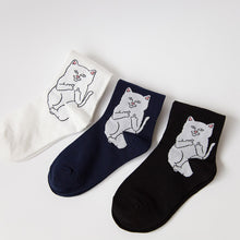 Casual Cartoon Hip Cat Socks (Breathable CoolMax Socks)